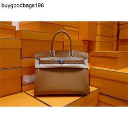 Designer Bags Handbags Ari Full Manual Waxing Line Bk30hass Bahania Barenia Saddle Leather Large Capacity