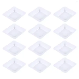 100pcs 7ml Plastic Weighing Plate Anti-Static Boat Disposable Dish Tray Laboratory Supplies Chemistry Equipment