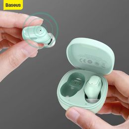 Earphones Baseus WM01 Ture Wireless 5.0 Headphones TWS Earphone Noise Reduction Voice Headset Mini True Wireless Earphones