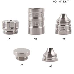 Other Auto Parts 6.7L 1.34Od Titanium Modar Screw Kits 1.1875X24Tpi Thread Cup 1/2X28 5/8-24 End Cap 1-3/16X24 Qt154A Qt154B Drop Deli Dhjuk