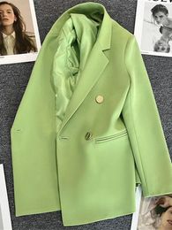 Women's Suits Blazer For Women 2024 Spring Autumn In Jacket Chic Elegant Casual Suit Korean Fashion