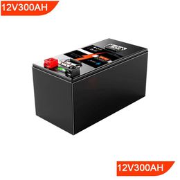 Electric Vehicle Batteries Lifepo4 Battery Has A Built-In Bms Display Sn Of 12V 300Ah Which Can Be Customized. It Is Suitable For Golf Dhnet