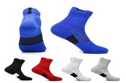 Mens basketball sock nonslip professional socks solid Colour towel bottom elite boat outdoor sports training cushioning6911589
