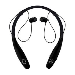 Earphones New HBS 900S Wireless Neckband Headset Bluetooth Headphones Stereo In Ear Earphone with Mic Magnetic Noise Cancelling Earbuds Runn