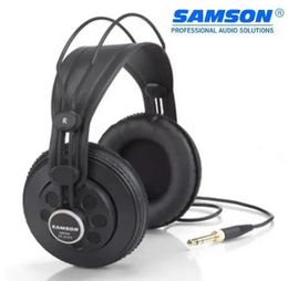 Accessories Hot Samson Sr850 Semiopenback Studio Reference Headphones Wide Dynamic Professional Monitor Headset for Maximum Isolation