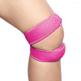 Knee Pads Flexible Wrapping Support Adjustable Neoprene Patellar Tendon Strap For Pain Relief Men Women Ideal Running