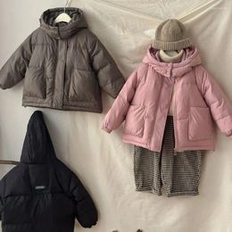 Down Coat 2023 Winter Children's Clothing Jacket For Boy And Girl White Duck Casual Fashion Thickened
