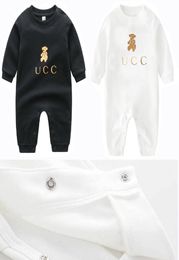 Casual Newborn Baby Clothing Sets Infant Rompers Boys Girls Clothes Cartoon 100 Cotton Long Sleeve Jumpsuits3469914