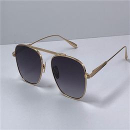 New fashion design man sunglasses 009 square simple frames vintage popular versatile style uv 400 protective outdoor top eyewear241s
