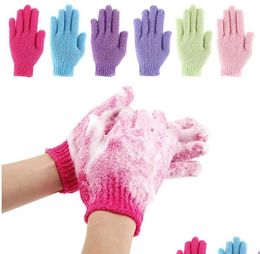 Bath Brushes Sponges Scrubbers Exfoliating Shower Bath Gloves Brushes For Spa Mas And Body Scrubs Dead Skin Cell Solft Suitable Men 514QH