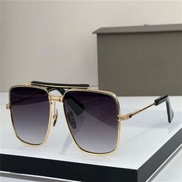 New popular sunglasses Symeta Type 403 men design K gold retro square frame fashion avant-garde style top quality UV 400 lens outd216p