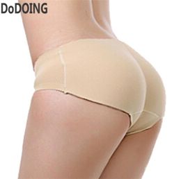 Whole latex waist trainer butt lifter panties Women Sexy Underwear slimming pants Fake ass Booty Padded panty Ass enhancer Up8229160