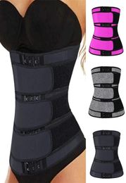 3 Belt Waist Trainer Corset Neoprene Sweat BodyShaper Women Slimming Sheath Reducing Curve Shaper Workout Trimmer 2201253056548