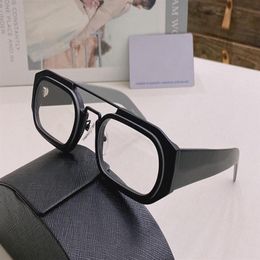 Optical Eyeglasses For Men and Women Retro Style 01WS Anti-blue light lens Oval plate Full Frame with219r