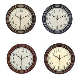 Wall Clocks Antique Style Hanging Silent Large Arabic Numerals 12inch Round