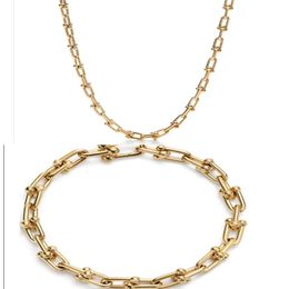 diamond heart pendant necklace gold pendant for women Necklaces body Jewellery Thin U-shaped hardware designer couple fashion watche218U