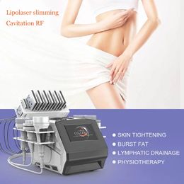 Professional ultrasonic cavitation fat reduction slimming machine radio frequency face body lift lipo laser weight loss vacuum therapy machine