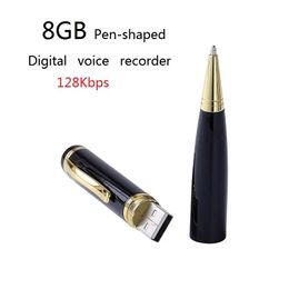 Recorder 8GB USB pen Digital Voice Recorder Portable Mini USB Disc Drive Dictaphone one button record audio voice recorder