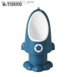 Potties Seats MOTOHOOD Cartoon Baby Boy Potty Toilet Training Children Stand Urinal Boys Infant Toddler Wall-Mounted Training Potty Toilet Q231223