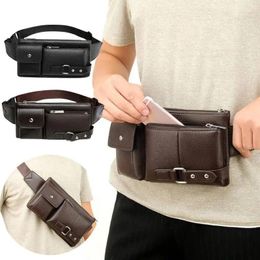 Waist Bags Men's Business Bag Multifunctional Cash Wallets Women Outdoor Crossbody Sporting Pack Travelling