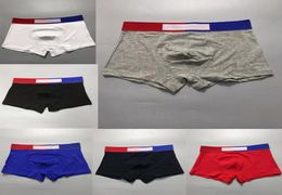 Fashion Mens Boys Underwear Letter Print Boxers Panties Cotton Breathable Underpants Men Cuecas Shorts High Waist U Convex Short P8967252