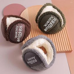 Berets Comfortable Earmuffs Ultra-thick Winter Warm With Windproof Fleece Lining For Thermal Ear Protection Super Weather