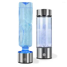 Wine Glasses Electrolyzed Water Bottle Portable Hydrogen With Pem Spe Technology For Healthy Ionized Health