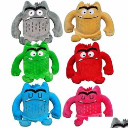 Movies Tv Plush Toy Colorf Emotional Little Monster Soft Stuffed Animal For Kids Drop Delivery Toys Gifts Animals Dhop9