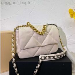 womens bags Luxury designer 19bag Chain Crossbody Bag Nana Same Style Shoulder Bag Leather Versatile Sheepskin Small Bag