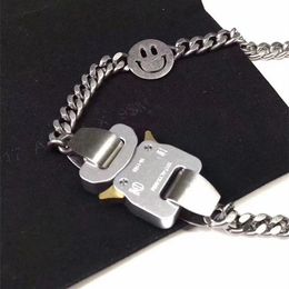 Hero chain ALYX STUDIO Metal Chain necklace Bracelet belts Men Women Hip Hop Outdoor Street Accessories274s