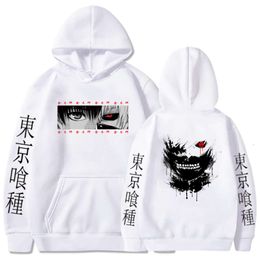 Tokyo Ghoul Anime Hoodie Unisex Fashion Cosy Pullover Tops Long Sleeve Ken Kaneki Graphic Haruku Sweatshirt Casual Men Clothes