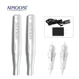 Machine Aimoosi A5 High Quality Professional Tattoo Pmu Hine Gun Pen Needle Microblading Body Eyebrow Lips Permanent Makeup Supplies