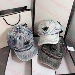 Sport Canvas Snapback Cap Hole Denim Baseball Caps Retro Designer Golf Cap Women Men Outdoor Visor Peaked Hat278s