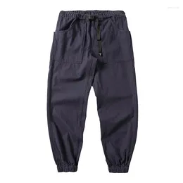 Men's Pants Men Japan Korean Streetwear Fashion Loose Casual Vintage Cargo Jogger Sweatpants High Quality Cityboy