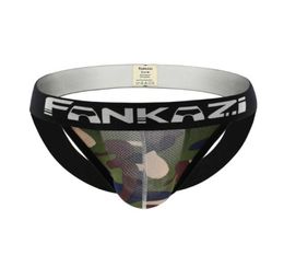 Camouflage Sexy Men Thongs and G Strings Underwear Jockstrap Nylon Jock Strap Bikini Gstrings Men Thong Gay Underwear Penis Pouch6868016