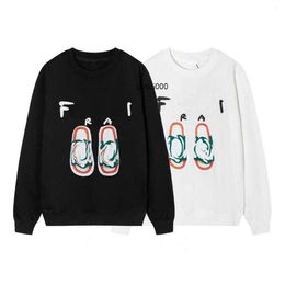 FD11 Trend Comfortable Designer Autumn fendy ff Luxury Winter New Classics Slippers Fashion Round Neck Sweater For Men And Women