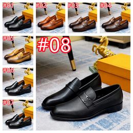 40Model Size Men's Luxury Dress Shoes Genuine Leather New Style Fashion British Trend Designer Wedding Business Social Shoes for Male