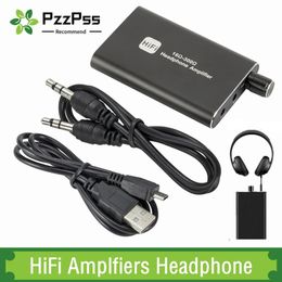 Mixer PzzPss HiFi Amplfiers Headphone Earphone Amplifier Portable Aux In Port For Phone Android Music Player AMP With 3.5Mm Jack Cable