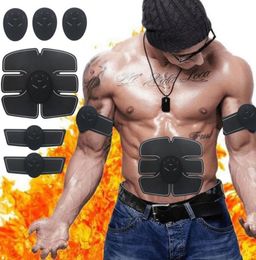 Electric Abdominal Muscle Stimulator Exerciser Trainer Smart Fitness Gym Stickers Pad Body Training Massager Belt for Unisex2518796