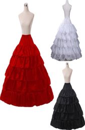 New Halloween Petticoat Vintage Fancy Underskirt 4 Hoop Skirt 5 Layers Ruffles Short Women Tulle Petticoat Dress Girls Skirt1875453