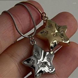 Pendant Necklaces Star Chain Choker Necklace For Women And Girls Collarbone Ornament