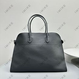 The Row Bag Margaux 15 Handbag Large Capacity Margaux 17 Handbag Laptop Bag Public Document Bag Travel Bag