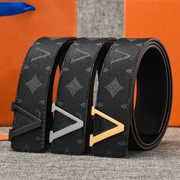 Mens Designer Belt Belts For Women Designer Bredd 4.0 cm Cinture Uomo Lettere Buckle äkta läderbälte Designer Män kvinnor Mens Belts Casquette