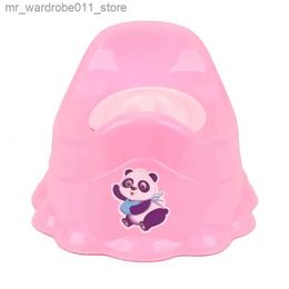 Potties Seats 3 Colours Portable Panda Potty Toilet Training Boys Girls Chair Easy Cleaning Urinal Stool Pot Seat WC Green Pink Closet Pan Q231223