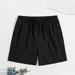 Men's Shorts Spring And Summer Solid Colour Gradient Drawstring Boys Sleepers Breathable For Men Athletic Running