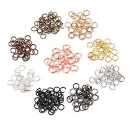 Jump 3-20 mm Split Rings Connectors For Diy Jewelry Finding Making Accessories Wholesale Supplies 200-500pcs/lot