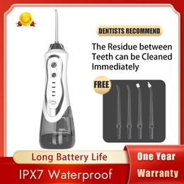 Toothbrush Oral Irrigator 3 Modes Water Flosser Waterproof Ipx7 Dental Water Jet Irrigator Dental Teeth Whitening Electric Toothbrush Gift
