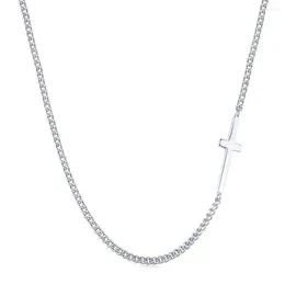 Pendants Karloch S925 Full Body Pure Silver Necklace Personalised Minimalist Design Cold And Elegant Lover Collar Chain