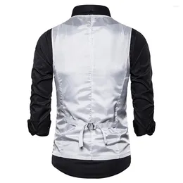 Men's Vests Mens Wedding Costume Waistcoat Jacket Vest Suit Top Slim Casual Comfortable Soft Outdoor Sport Vintage Buttons