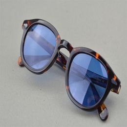 Luxary-Brand Design 3 Size Frame 20 Colour Lens Sunglasses Lemtosh Johnny Depp Glasses Top Quality Eyeglasses With Arrow Rivet 1915236A